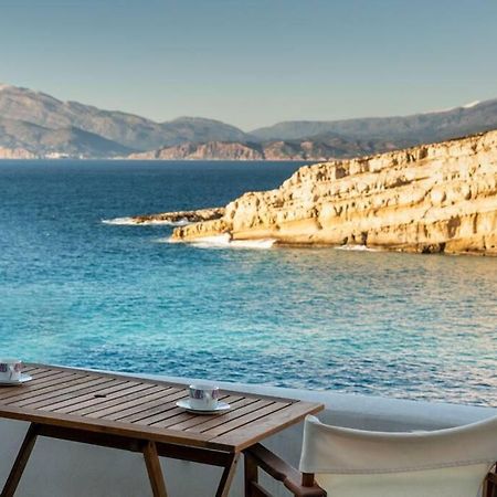 Nostos Cave Seaview Apartment Матала Екстер'єр фото